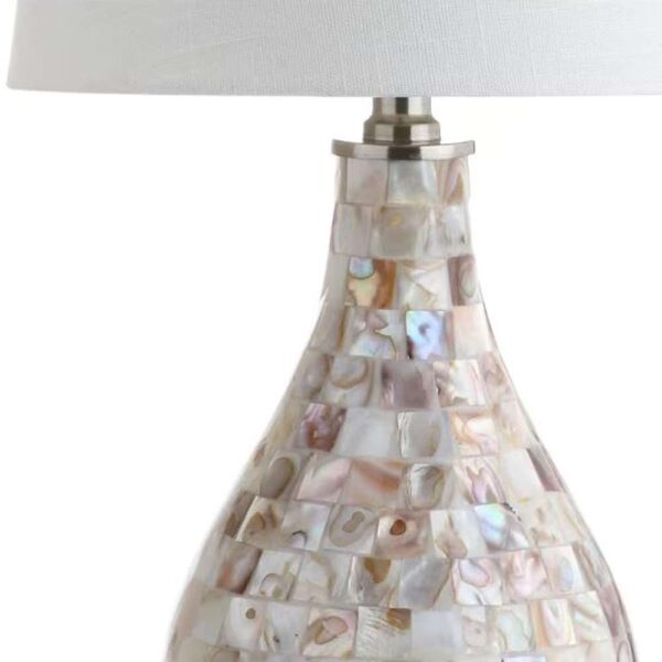 Mona 20.5 in. Seashell Mini Table Lamp